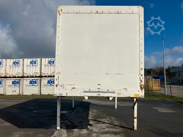 Reboque de carroçaria intercambiável  Wechselbrücke Koffer