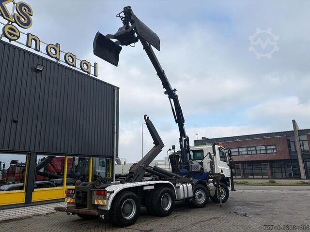 Ginaf X 4241 S + HMF 1643 Z2 + MANUAL + REMOTE + HYVA LIFT 30 TON + 8X4  + EURO 5 TR2097 Ginaf X  4241 S + HMF 1643 Z2 + MANUAL + REMOTE + HYV...