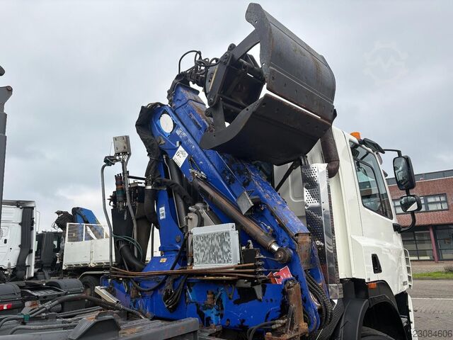 Ginaf X 4241 S + HMF 1643 Z2 + MANUAL + REMOTE + HYVA LIFT 30 TON + 8X4  + EURO 5 TR2097 Ginaf X  4241 S + HMF 1643 Z2 + MANUAL + REMOTE + HYV...