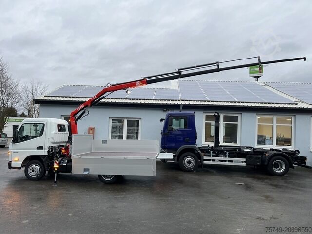 Vrachtwagen met kraanopbouw Fuso 3S15 Alu Pritsche 2.80m Ladekran Funk! sofort verfügbar!