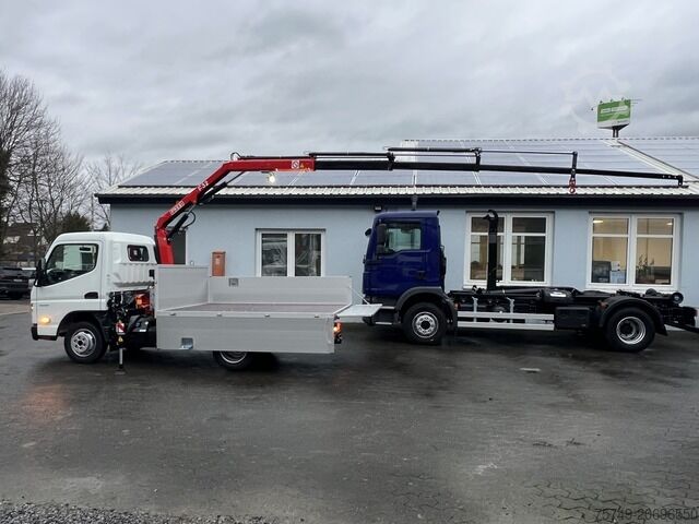 Vrachtwagen met kraanopbouw Fuso 3S15 Alu Pritsche 2.80m Ladekran Funk! sofort verfügbar!