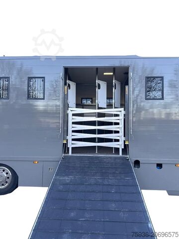 Paarden transport Scania P250 Horse Truck