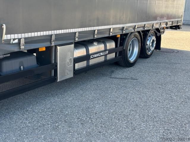 LKW mit Pritsche & Plane  Actros 2543LL HUBDACH Curtainsider