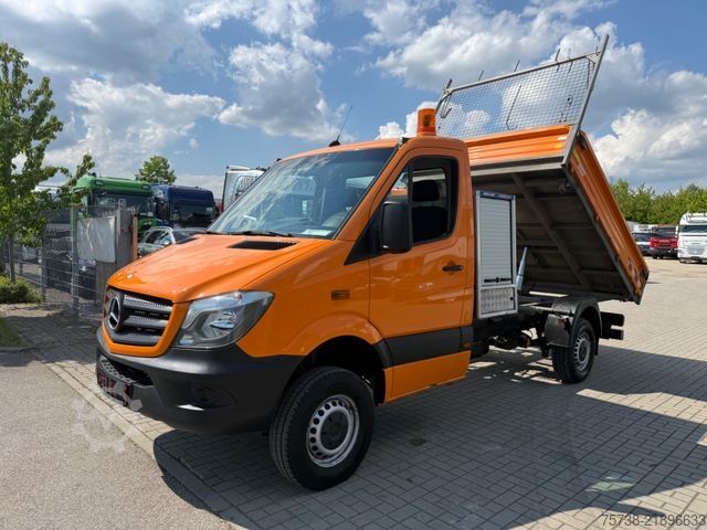 Kiepwagen bestelauto MERCEDES-BENZ Sprinter 316 CDI /4x4 Allrad/Kipper/AHK