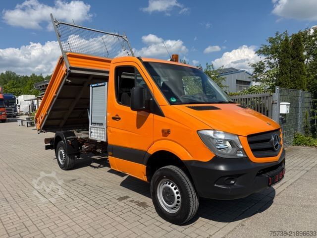 Kiepwagen bestelauto MERCEDES-BENZ Sprinter 316 CDI /4x4 Allrad/Kipper/AHK