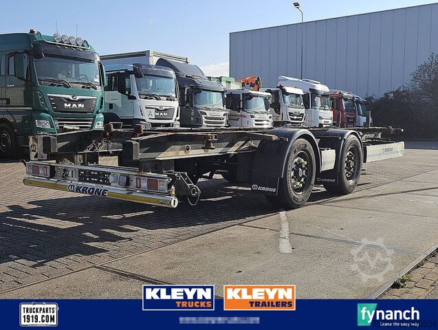 KRONE châssis interchangeable tandem avec système de changement rapide KRONE DC wechselaufbau Tandem