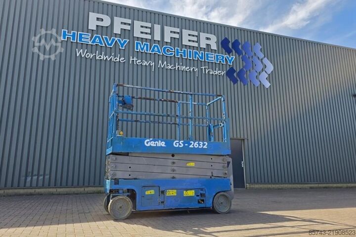 Nůžkový výtah Genie GS2632 Electric, 10m Working Height, 227kg Capacit