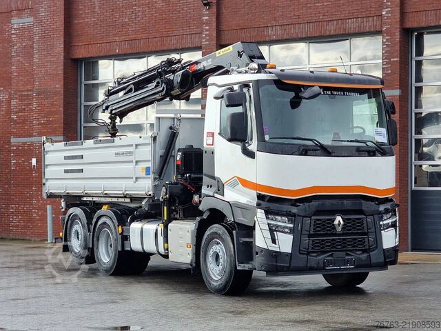 Kranbil Renault C 440 - 6x2*4 - HIAB X Pro 232 Crane - Meiler 3...