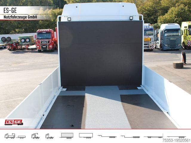 Vrachtauto met open laadbak MAN TGX 26.480 6x2-4 LL, MKG-Ladekran HLK531 a5