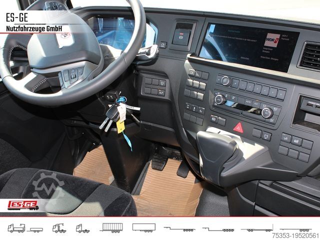 Vrachtauto met open laadbak MAN TGX 26.480 6x2-4 LL, MKG-Ladekran HLK531 a5