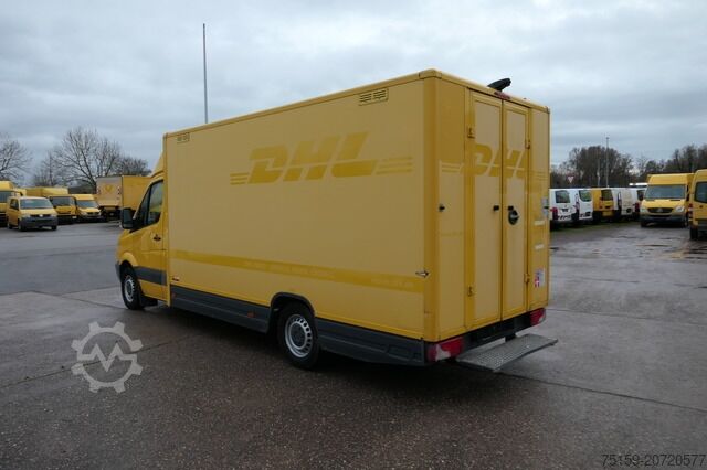 Box van mercedes-benz SPRINTER 310 CDI MAXI EURO-5 KOFFER REGALE KAMERA DURCHGANG