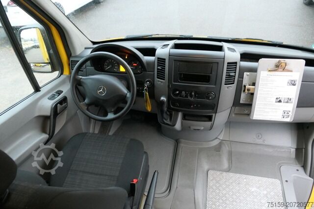 Box van mercedes-benz SPRINTER 310 CDI MAXI EURO-5 KOFFER REGALE KAMERA DURCHGANG