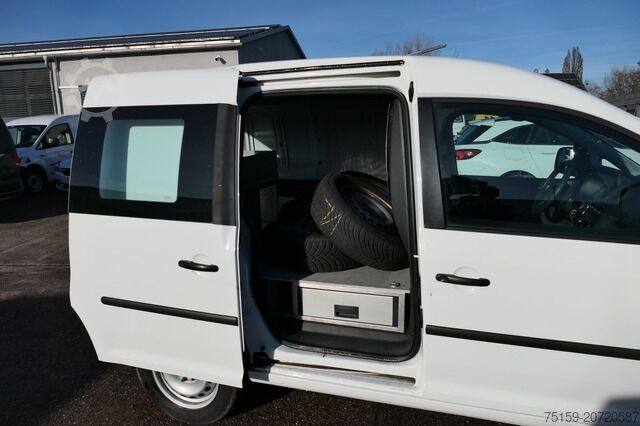 Panel van Volkswagen Caddy 2.0 TDI 4Motion WERKSTATt 2-SITZER KLIMA COC