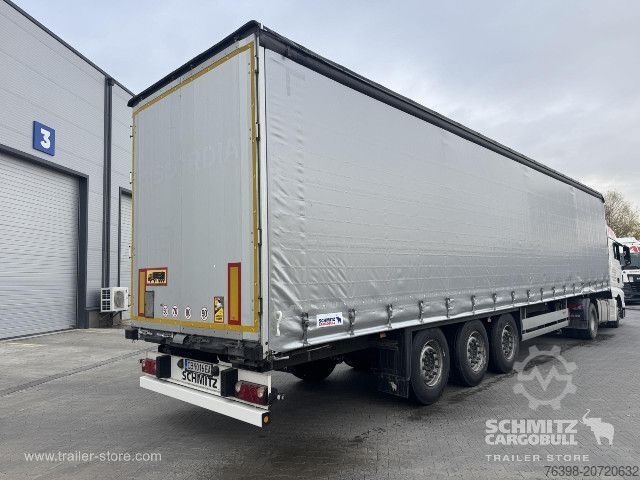 Open semitrailer with tarp Schmitz Cargobull Curtainsider Standard