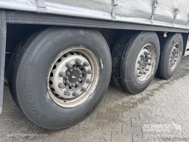 Open semitrailer with tarp Schmitz Cargobull Curtainsider Standard