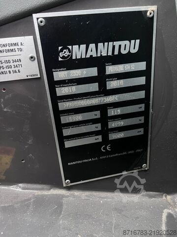 Piattaforma di lavoro telescopica MANITOU MRT2550