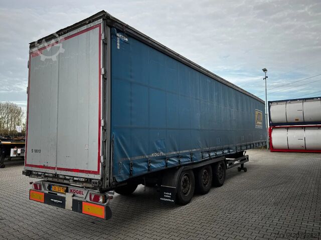 Sliding tarpaulins Kögel SAF INTRADISC, Internal height: 2.80m, NL-trailer