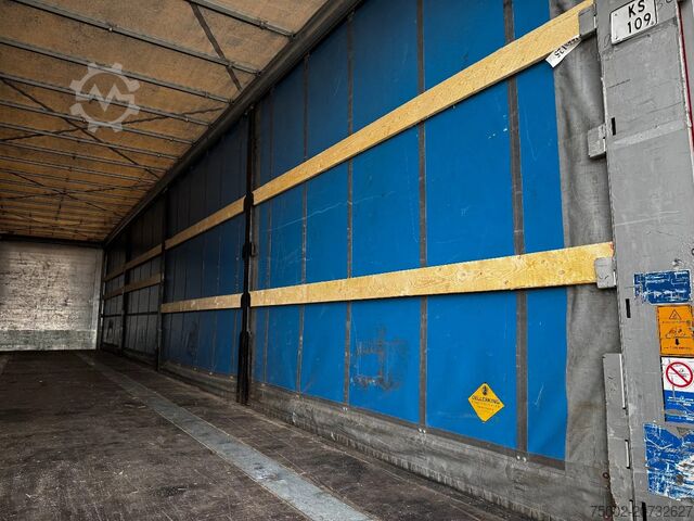Sliding tarpaulins Kögel SAF INTRADISC, Internal height: 2.80m, NL-trailer