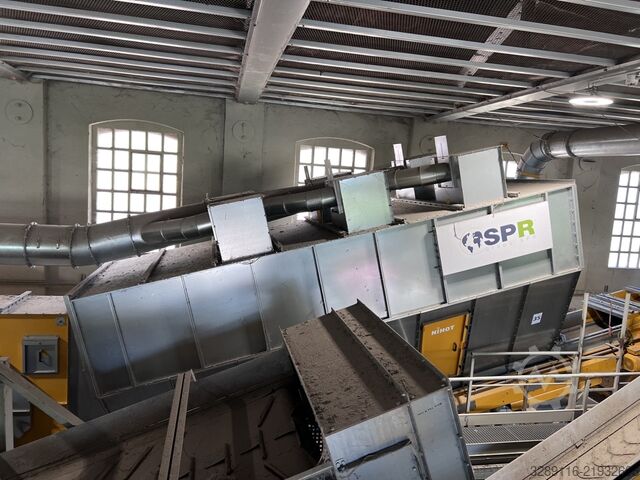 Anlagen zur Trennung von Leichtstoffen und kommunalem Siedlungsabfall (RSU) NIHOT WINDSHIFTER WS80