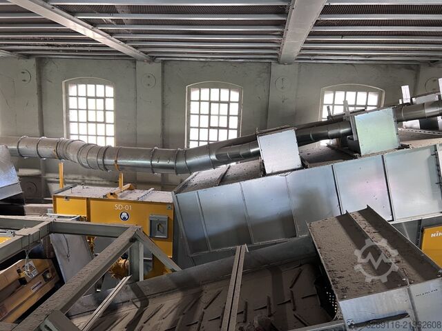 Anlagen zur Trennung von Leichtstoffen und kommunalem Siedlungsabfall (RSU) NIHOT WINDSHIFTER WS80