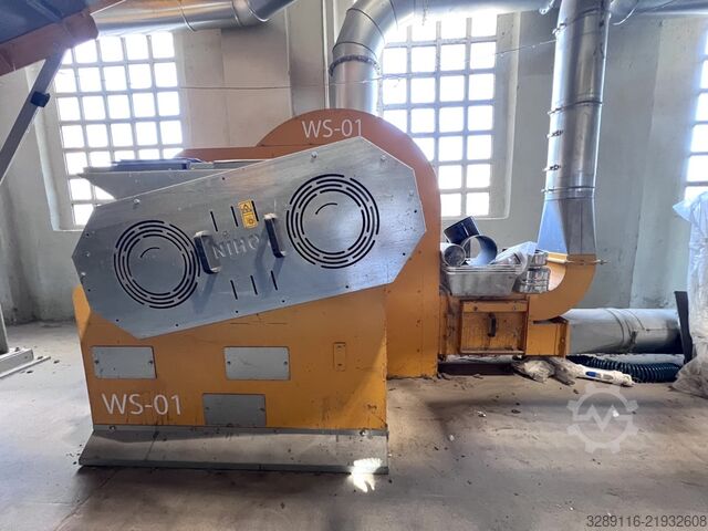 Anlagen zur Trennung von Leichtstoffen und kommunalem Siedlungsabfall (RSU) NIHOT WINDSHIFTER WS80