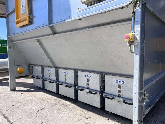 Anlagen zur Trennung von Leichtstoffen und kommunalem Siedlungsabfall (RSU) NIHOT WINDSHIFTER WS80