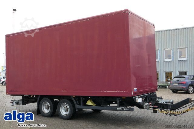 Prikolica sa sandukom MÖSLEIN TKO 105, Tandem, 6.100mm lang, Luftfederung