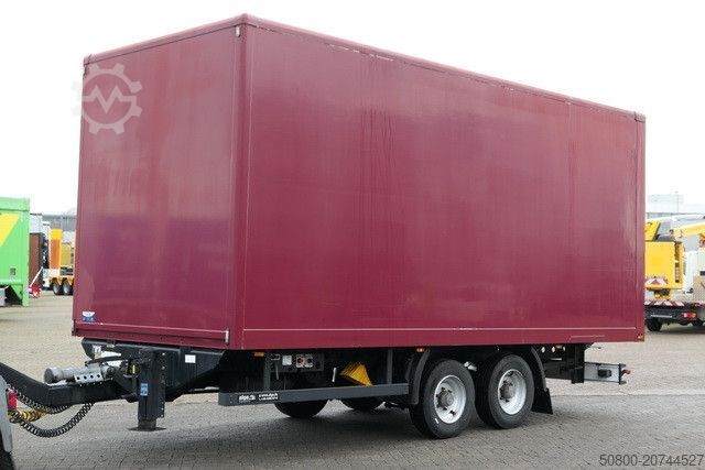 Prikolica sa sandukom MÖSLEIN TKO 105, Tandem, 6.100mm lang, Luftfederung