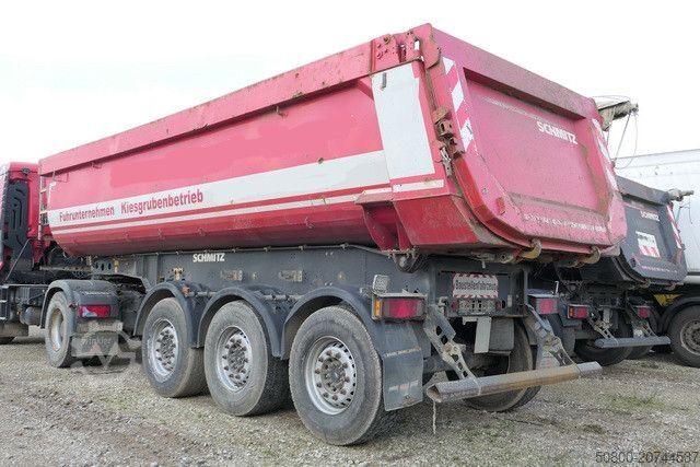 Kipper Auflieger SCHMITZ CARGOBULL SKI 24 SL 7.2, Stahl, 26m³, Schlammdicht, Lift