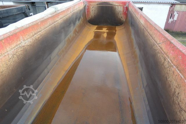 Kipper Auflieger SCHMITZ CARGOBULL SKI 24 SL 7.2, Stahl, 26m³, Schlammdicht, Lift