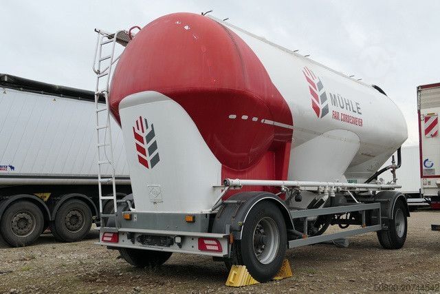 Silosa prikolica FELDBINDER H.EUT 31.2, 31m³, 3 Domdeckel, Alu-Felgen, Luft