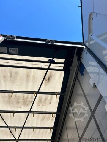 Semi-remorque bâchée KRONE SD PROFI LINER, LIFTACHSE, BPW-ACHSE, PALETTENKASTEN, EDSCHA-VERDECK