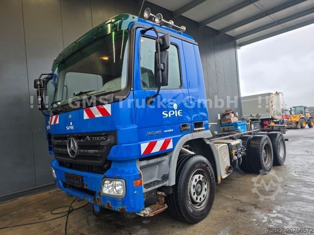 Truck chassis MERCEDES-BENZ Actros 2646 / 6X4 / German / WB 3300