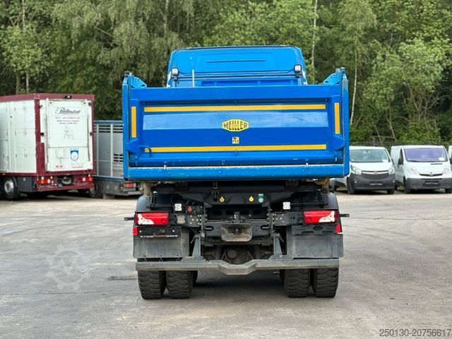 Three-sided tipper truck SCANIA R500 XT 6x6 mit Meiler Dreiseiten Kipper