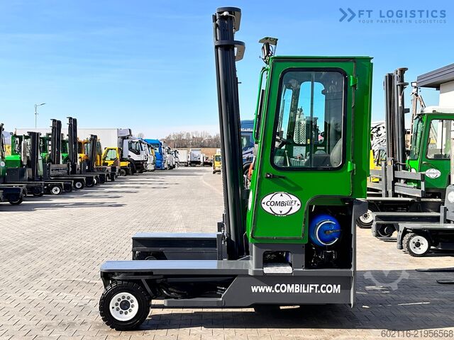 4-vejs gaffeltruck Combilift C4000 / LPG / DUPLEX / 4500MM /FREE LIFT