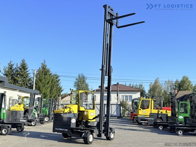 τετραπλής κατεύθυνσης περονοφόρο όχημα Combilift C5000XL GAS DUPLEX 6000MM POSITIONER