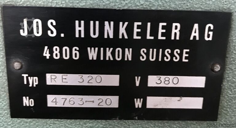 Máquina encuadernadora Hunkeler RE320VAR