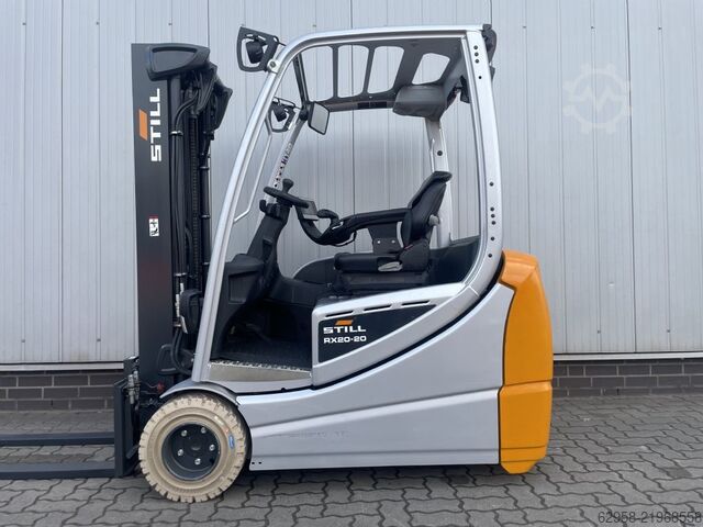 Elektrisk 3-hjulet gaffeltruck, STILL, RX20 STILL RX20-20L | Nur 2.626 Bst. | inkl. ZVG