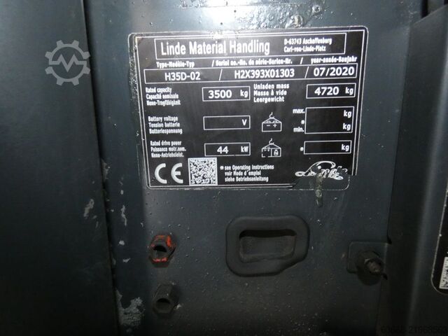 Chariot élévateur à fourche diesel Linde H 35 D - 02