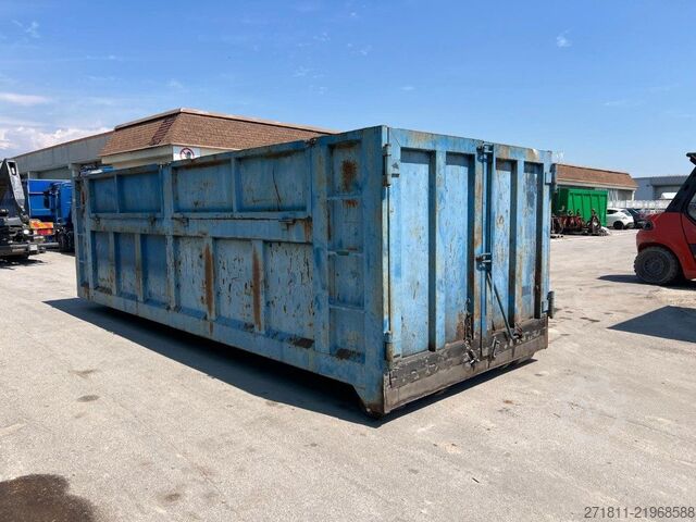 Roll-off container  CONTAINER SCARRABILE USATO A CIELO APERTO