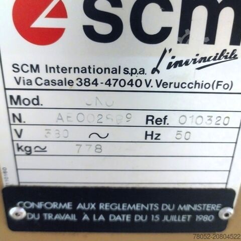 Csiszológép SCM TYPE UNO 900 mm