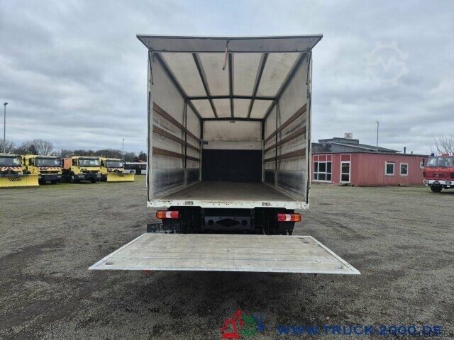 Platós teherautó ponyvával Mercedes-Benz Atego 1223 L Plane + Spriegel L+R LBW nur 114TKM