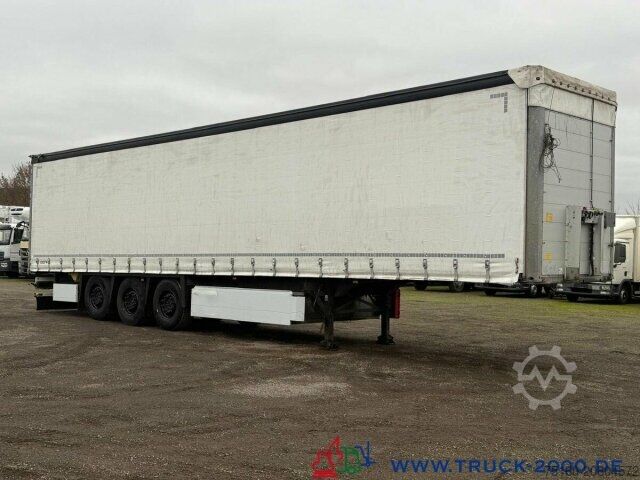 Nyitott ponyvás félpótkocsi Schmitz Schmitz SCB*S3T Edscha Verdeck + Schiebeplane