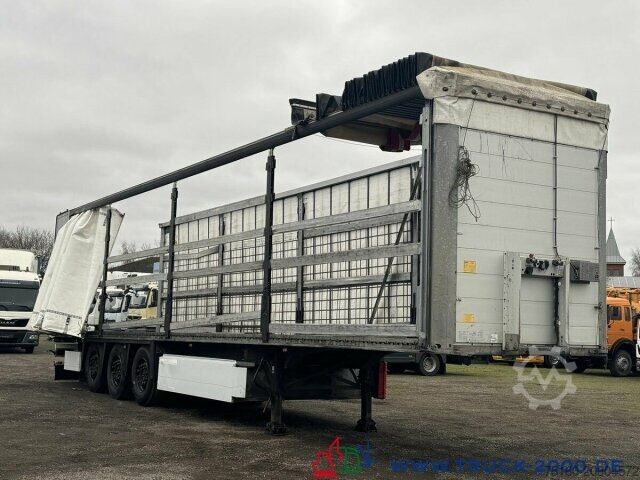 Nyitott ponyvás félpótkocsi Schmitz Schmitz SCB*S3T Edscha Verdeck + Schiebeplane
