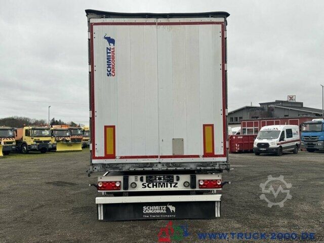 Nyitott ponyvás félpótkocsi Schmitz Schmitz SCB*S3T Edscha Verdeck + Schiebeplane