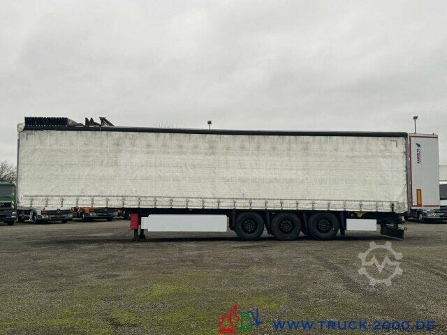 Nyitott ponyvás félpótkocsi Schmitz Schmitz SCB*S3T Edscha Verdeck + Schiebeplane