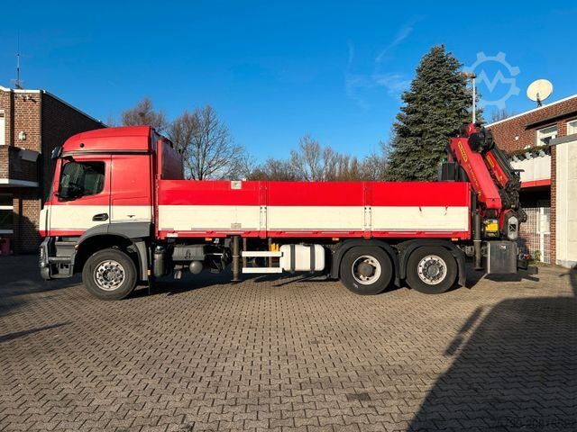 Gru montata su autocarro MERCEDES-BENZ 2543 Pritsche + PK34002SH Kran + Seilwinde