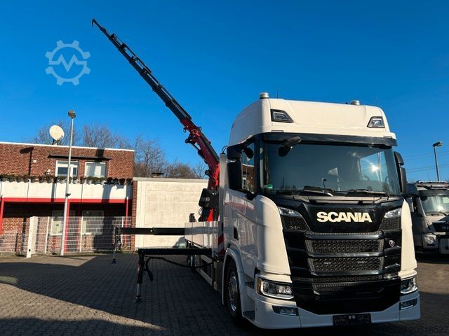 Autokran SCANIA R540 Pritsche + Fassi F545 Kran 6x2