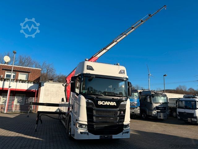 Autokran SCANIA R540 Pritsche + Fassi F545 Kran 6x2