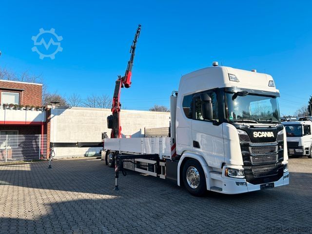 Autokran SCANIA R540 Pritsche + Fassi F545 Kran 6x2